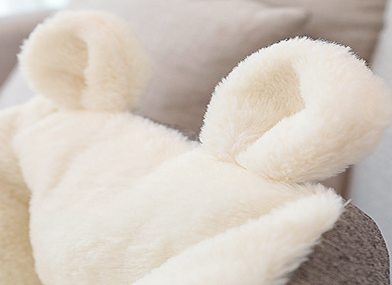 Cama cálida y acogedora para perros: saco de dormir suave con cojín para cachorros y pequeños