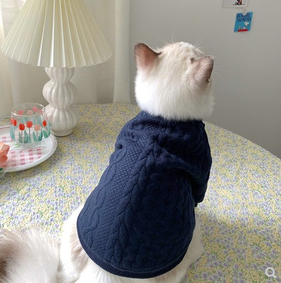 Soft & Warm Pet Sweater for Small & Medium cat
