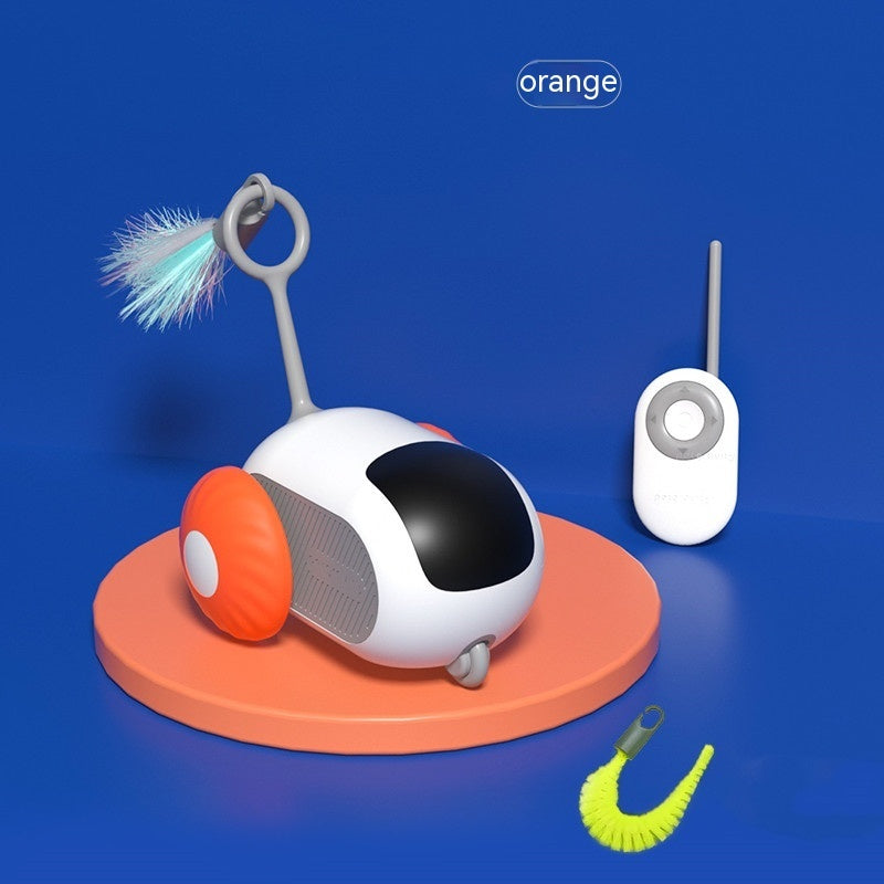 PurrJoy RC Electric Cat Toy Car – Interactive Remote Control Playmate