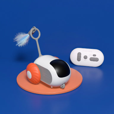 PurrJoy RC Electric Cat Toy Car – Interactive Remote Control Playmate