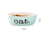 Premium Ceramic Pet Bowl – Elevated Feeding Bowl for Cats & Small Dogs