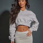 Women’s Polar Fleece Street Hoodie – European & American Style Pullover with Button Detail