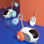 PurrJoy RC Electric Cat Toy Car – Interactive Remote Control Playmate