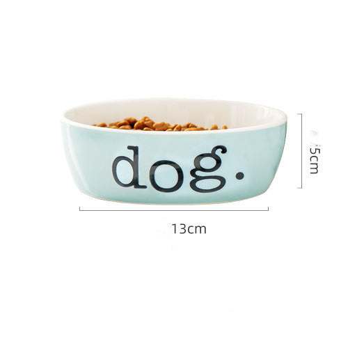 Premium Ceramic Pet Bowl – Elevated Feeding Bowl for Cats & Small Dogs
