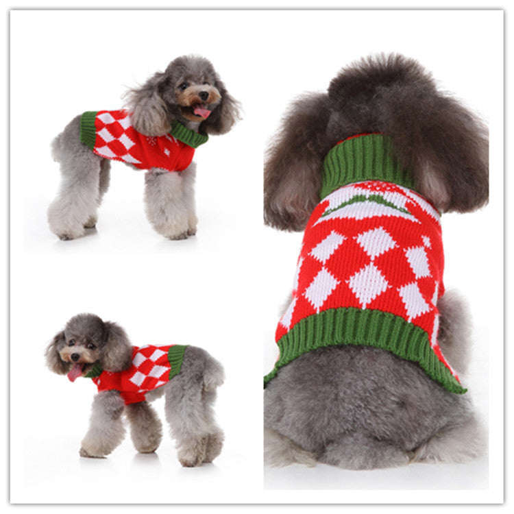 Suéter informal y acogedor para mascotas: poliéster suave para perros y gatos (varios colores y tamaños)