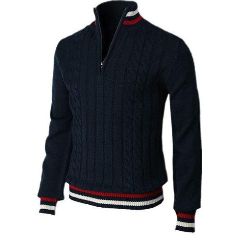 Men’s Casual Stand Collar Jacquard Top – Cotton-Blend Polyester Long Sleeve Shirt | Stylish Everyday Wear with Elegant Textured Design