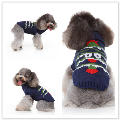 Cozy Casual Pet Sweater – Soft Polyester for Dogs & Cats (Multiple Colors & Sizes)