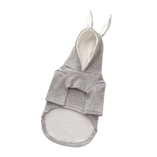 Cozy Bunny-Ear Pet Hoodie – Soft & Warm Dog Sweatshirt