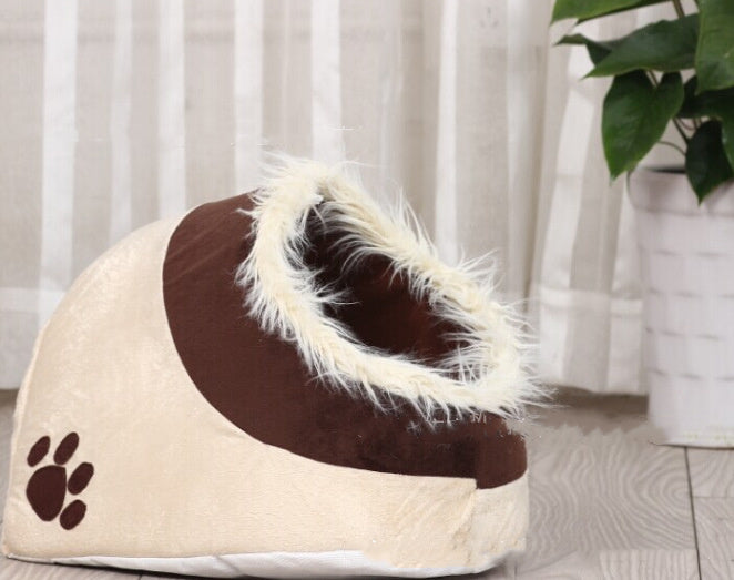 Soft Cloth Pet House – Cozy and Comfortable for Small Pets