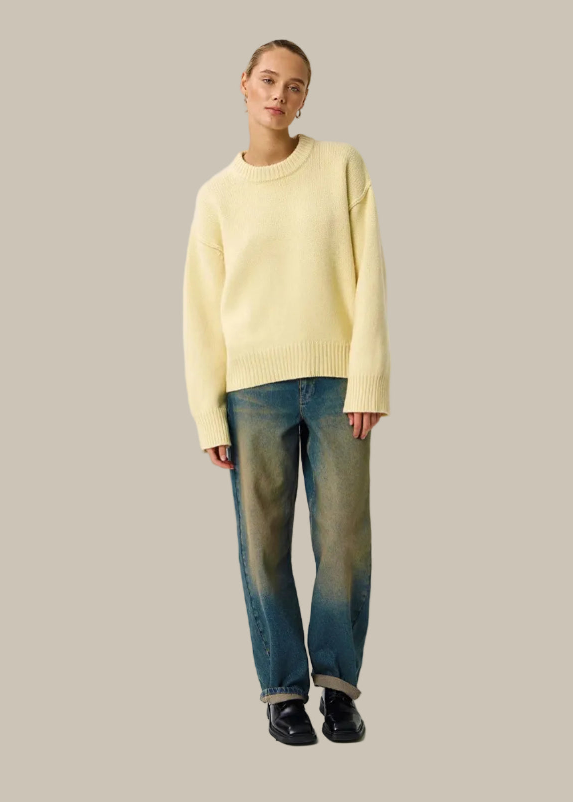 The Cozy Core-Spun Knit Sweater