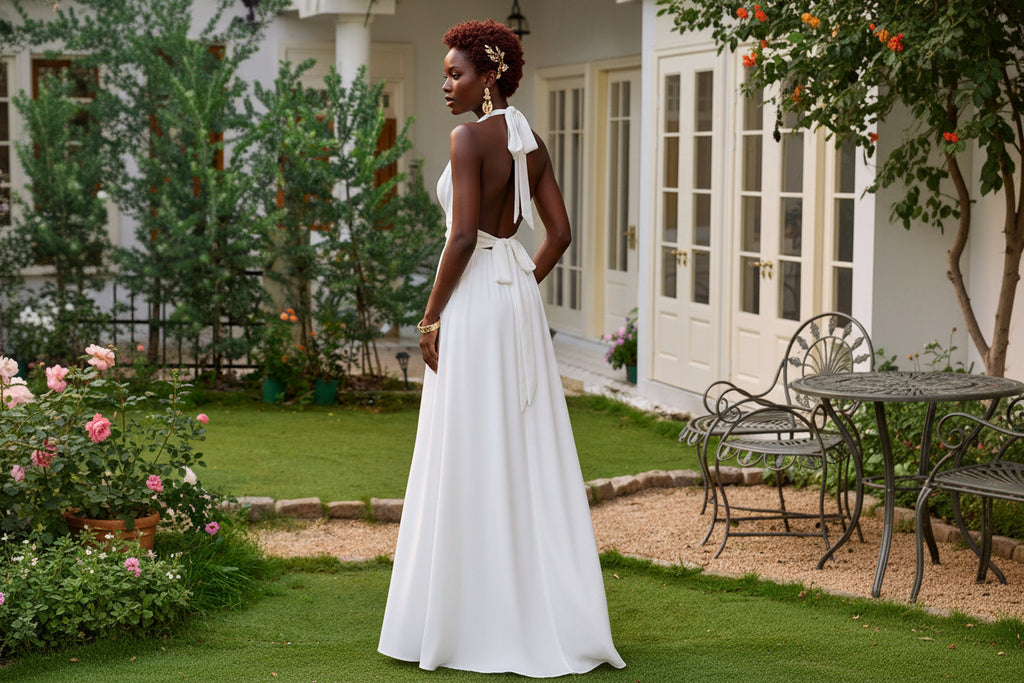 The Aura Backless Dress