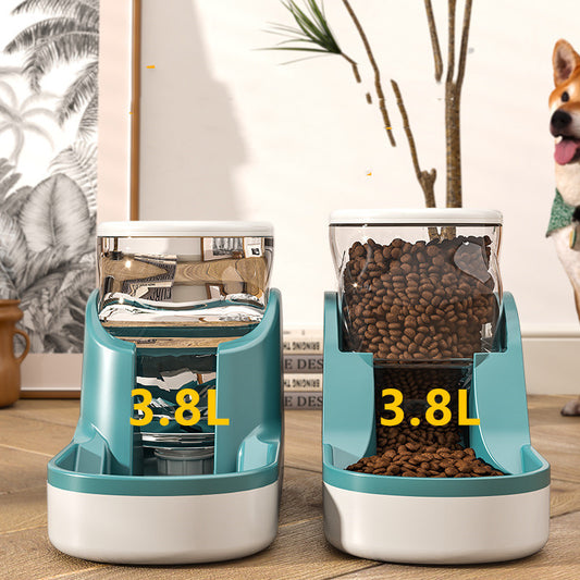 Automatic Pet Water Dispenser and Feeder for Cats and Dogs