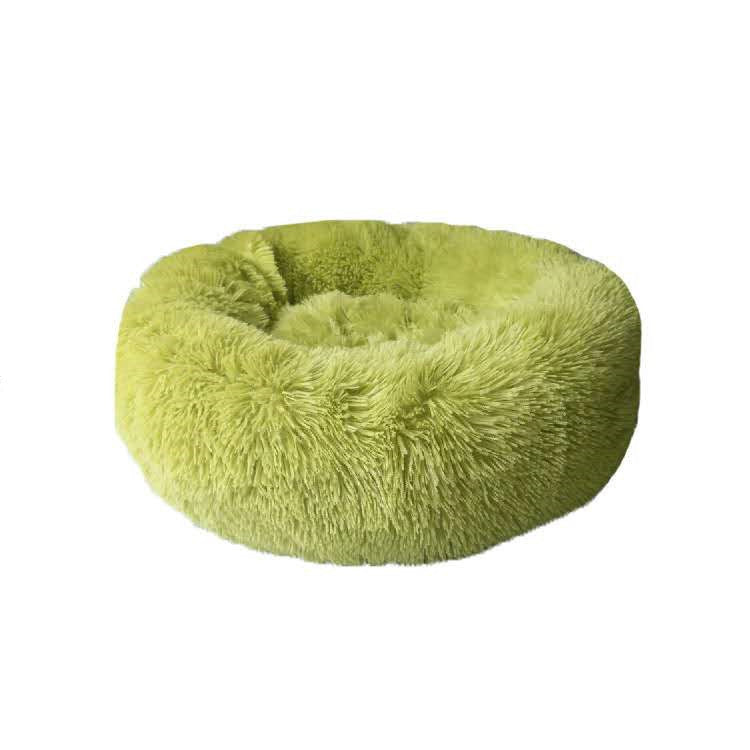 Cama de felpa acogedora para mascotas: nido suave, cálido y lavable para gatos y perros.