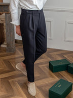 Classic Straight-Fit Seasonal Trousers