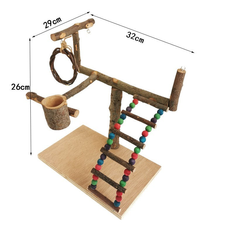 Houten vogelplank - Premium natuurlijke zitstok voor vogels