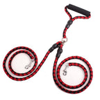 Heavy Duty Reflective Dog Leash with Padded Handle - Strong, Durable Climbing Rope for Safety and Comfort