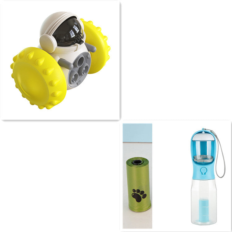 Product Name: Interactive Pet Feeding Toy - IQ-Boosting Tumbler Puzzle for Dogs and Cats