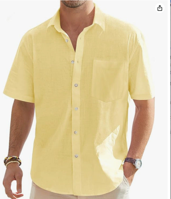 Classic Linen Leisure Shirt