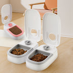 Automatic 2-in-1 Gravity Pet Feeder & Water Dispenser – Large Capacity Cat & Dog Feeding Station