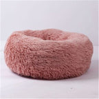 Cozy Plush Pet Bed – Soft, Warm & Washable Pet Sleeping Nest for Cats & Dogs