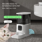 ChicsPhere Smart Pet Feeder – 6L Automatische Katten- en Hondenvoerdispenser met APP-bediening