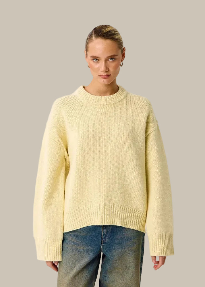 The Cozy Core-Spun Knit Sweater