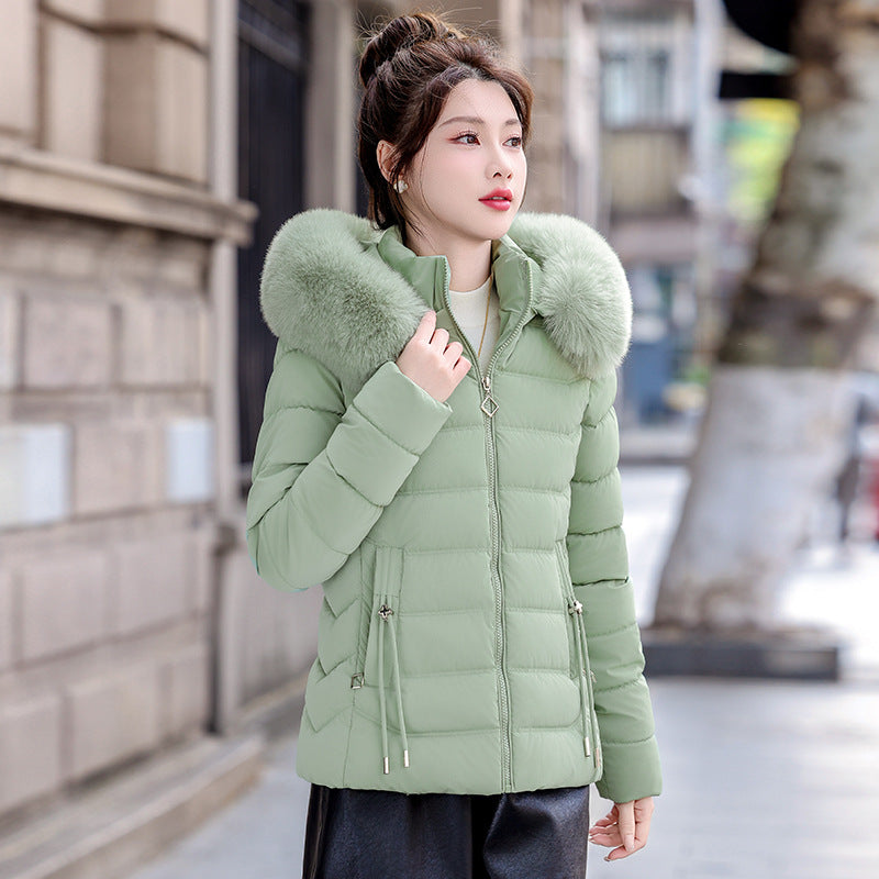 Removable Cap Down Cotton Small Padded Jacket