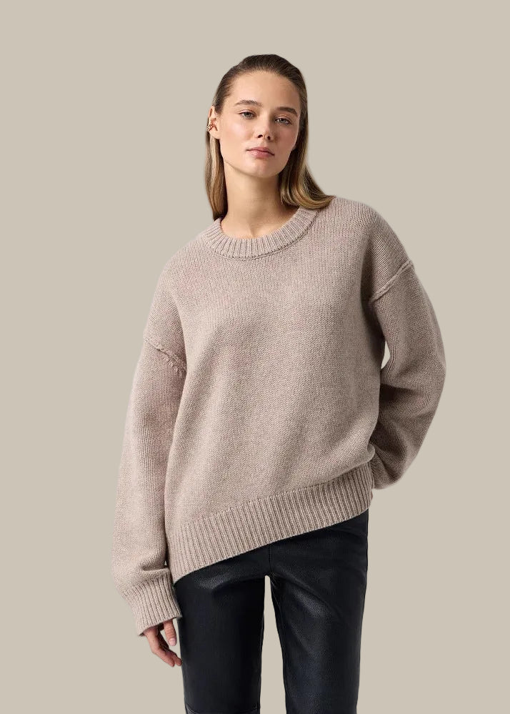 The Cozy Core-Spun Knit Sweater