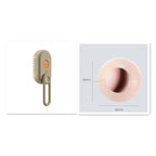 Stoomborstel voor huisdieren met sproeifunctie – antistatische en geurverdrijvende borstel voor katten- en hondenhaar voor het verwijderen van klitten en massage – USB-oplaadbaar en 360° draaibaar handvat