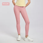 High Waist Nude Feel Yoga Pants – Seamless, Hip Lifting, Summer Fit