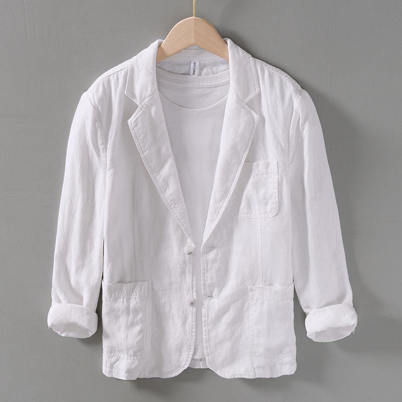 Relaxed-Fit Linen Leisure Shirt