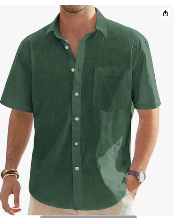Classic Linen Leisure Shirt