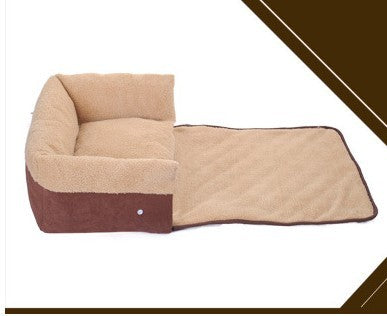 Luxury Plush Pet Bed – Ultra Soft, Washable & Non-Slip Dog & Cat Sleeping Cushion