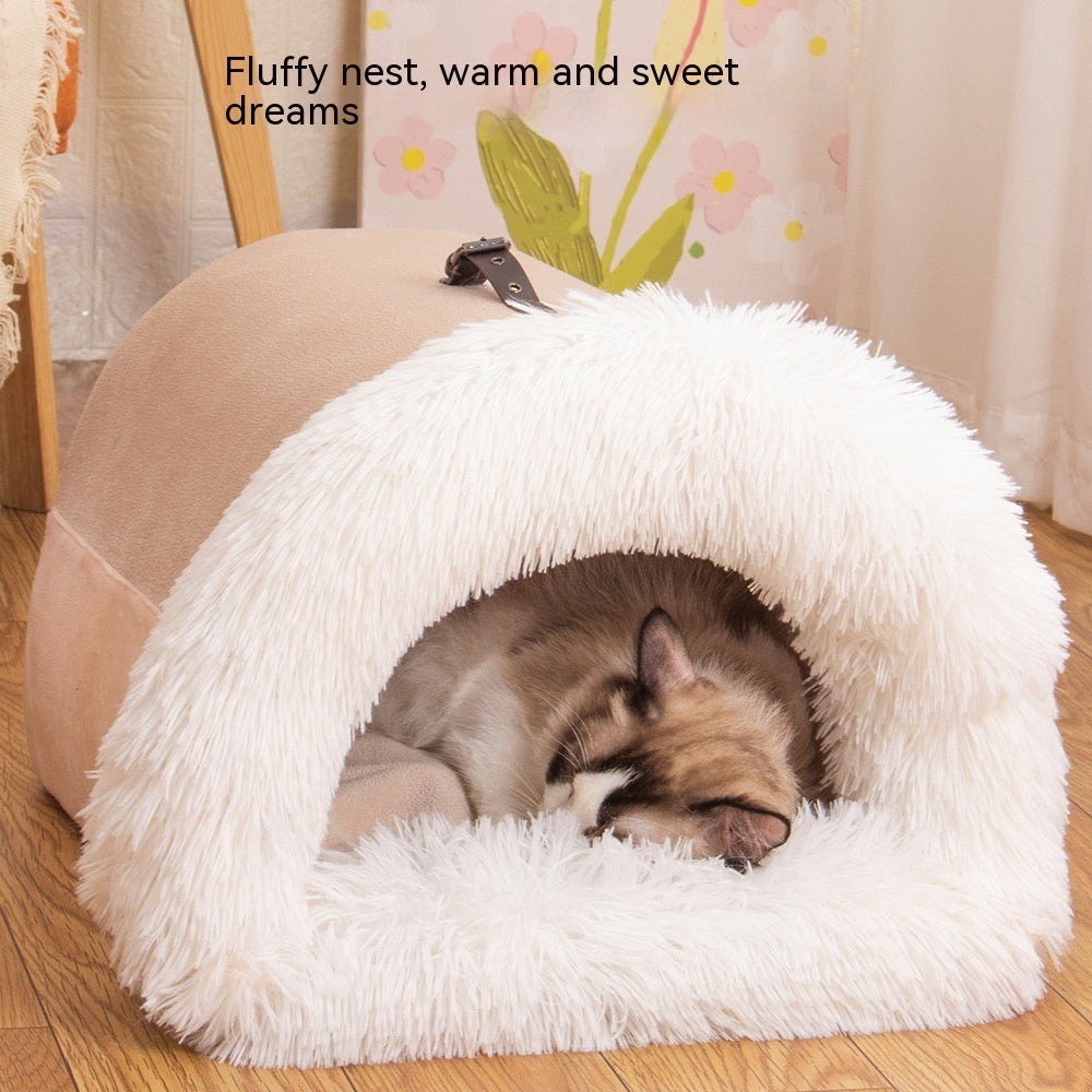 Ultieme pluche katten- en huisdierennestvilla – gezellig, stijlvol en multifunctioneel