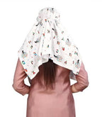 Zomerzonbeschermingspet met gezichtsmasker voor vrouwen - UV-bescherming, afneembare nekflap, ademende buitenhoed voor reizen, strand en fietsen