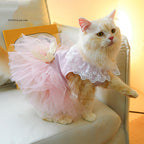 Pink Tulle Tutu Skirt for Cat – Cute & Casual Cat Clothing