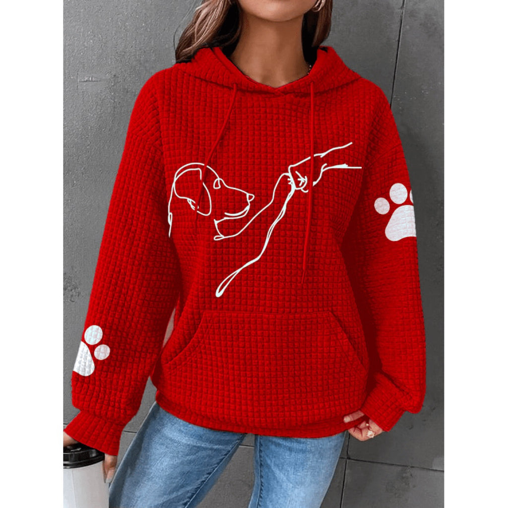 Loose-Fit Printed Cotton-Blend Sweatshirt