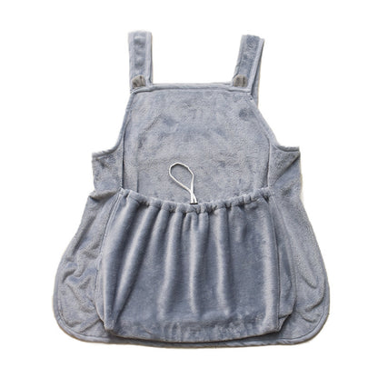 Premium Arctic Velvet Pet Apron – Soft & Stylish Dog and Cat Outfit