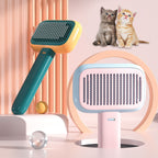 Pet Grooming Comb Brush – Anti-Shedding, Knot-Removing & Massage Brush for Dogs and Cats