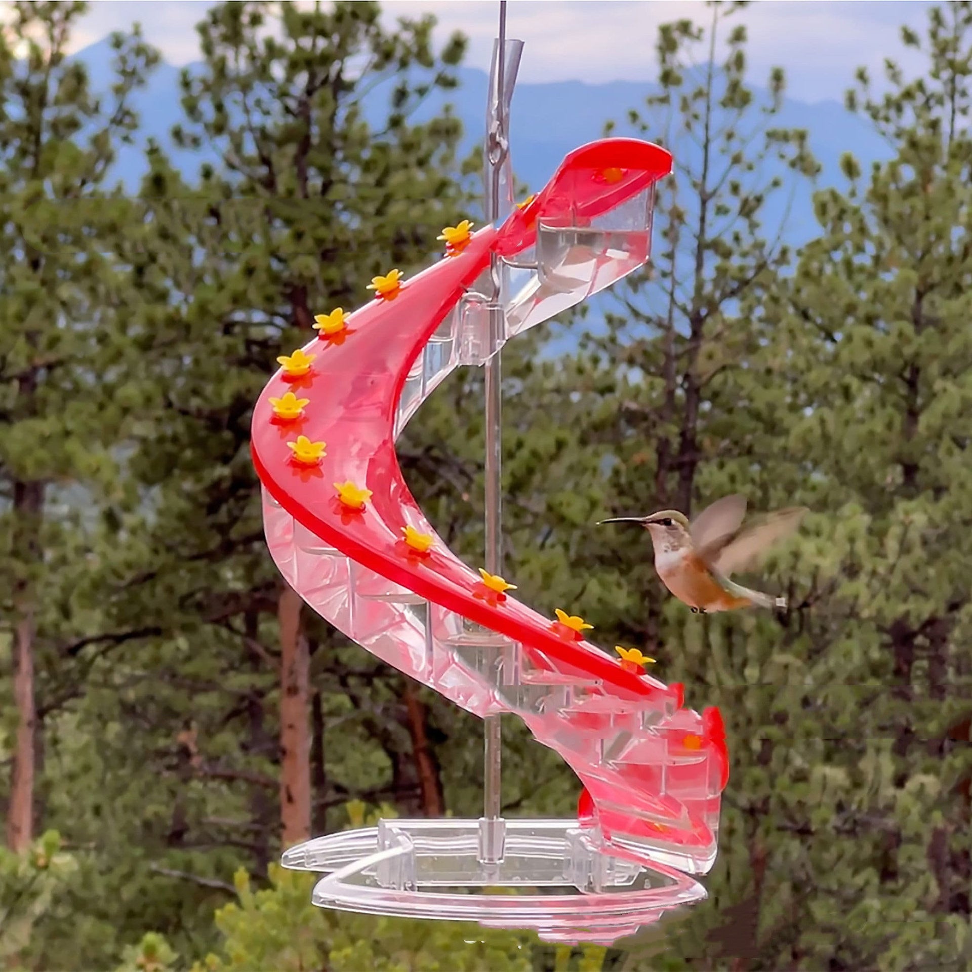 Premium Spiral Bird Feeder - Unilateral & Bilateral Designs