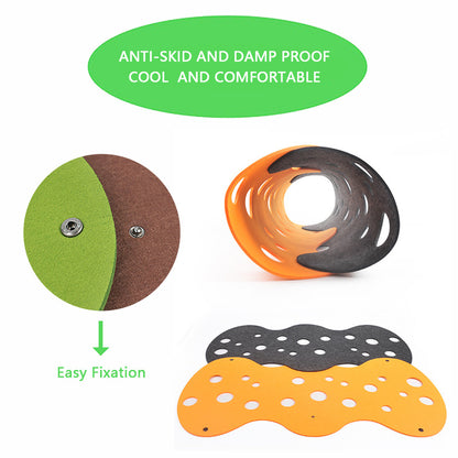 Interactive Felt Cat Play Mat – Multifunctional Pet Toy for Kittens, Puppies, and Small Pets – Soft, Breathable, and Easy to Clean