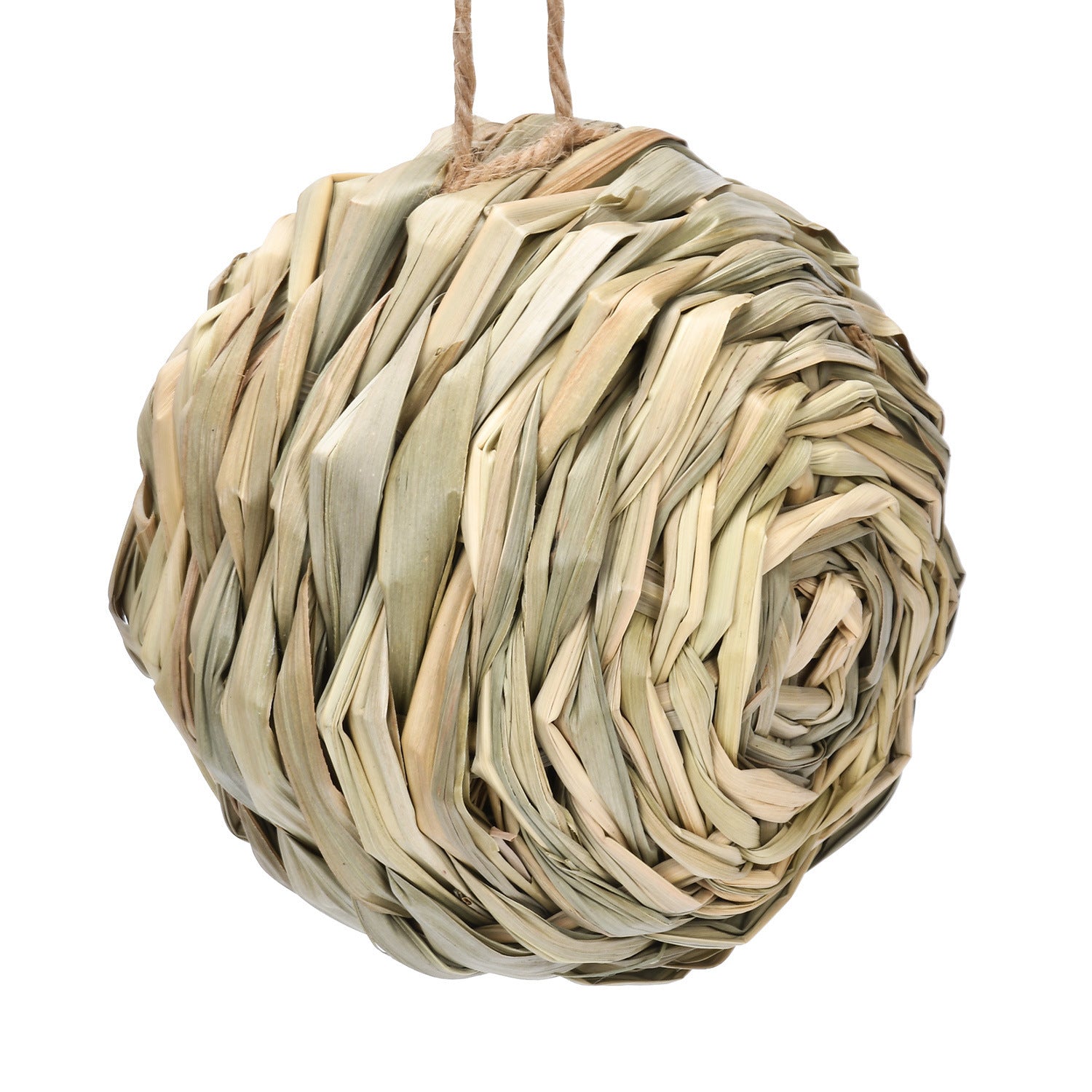 Handcrafted Natural Grass Bird Nest – Cozy Bird House for Small Birds