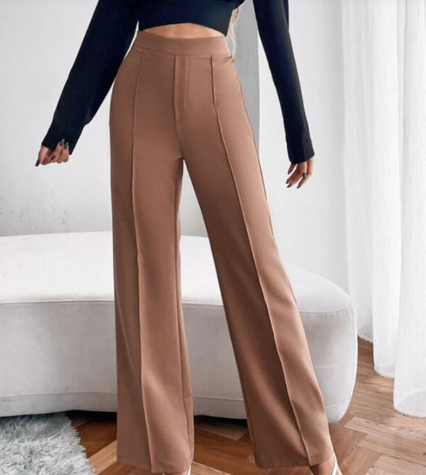 Relaxed Straight-Fit Women’s Trousers