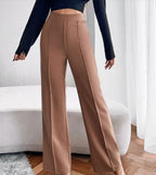 Relaxed Straight-Fit Women’s Trousers