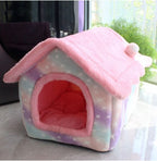 Cozy Self-Warming Pet Bed – Plush, Breathable & Durable Sleeping Nest for Cats & Dogs