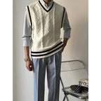 Ankle-Length Regular-Fit Commuter Trousers