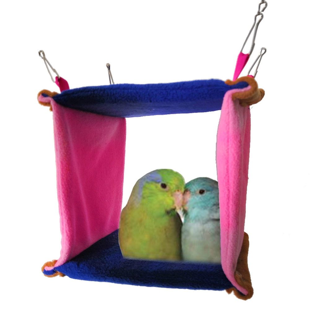 Hamaca acogedora para mascotas: nido para animales pequeños y pájaros 