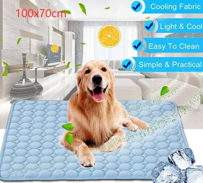 ChicsPhere Pet Cooling Pad – Instant Cool Comfort Mat for Dogs & Cats