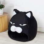 Plush Cat and Dog Bed – Removable, Washable, Breathable Pet House for Small and Medium Animals