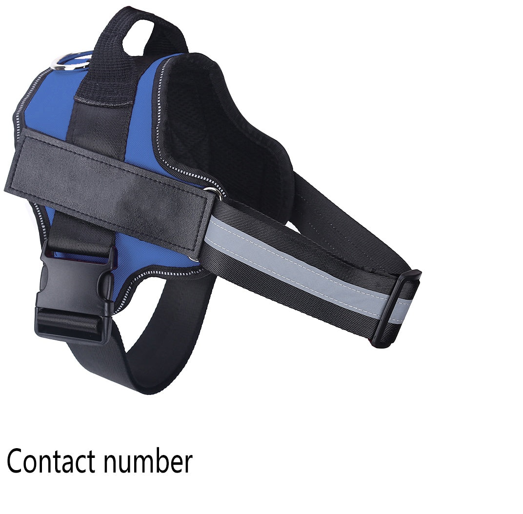 No-Pull Reflective Dog Harness with Handle – Adjustable, Comfortable, and Secure for Walking, Training & Outdoor Adventures
